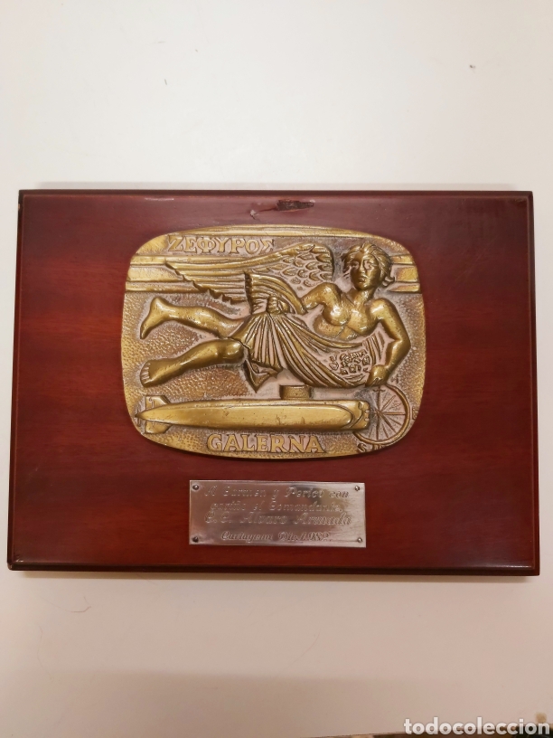 Coleccionismo: Metopa Galerna Bronce - Foto 1