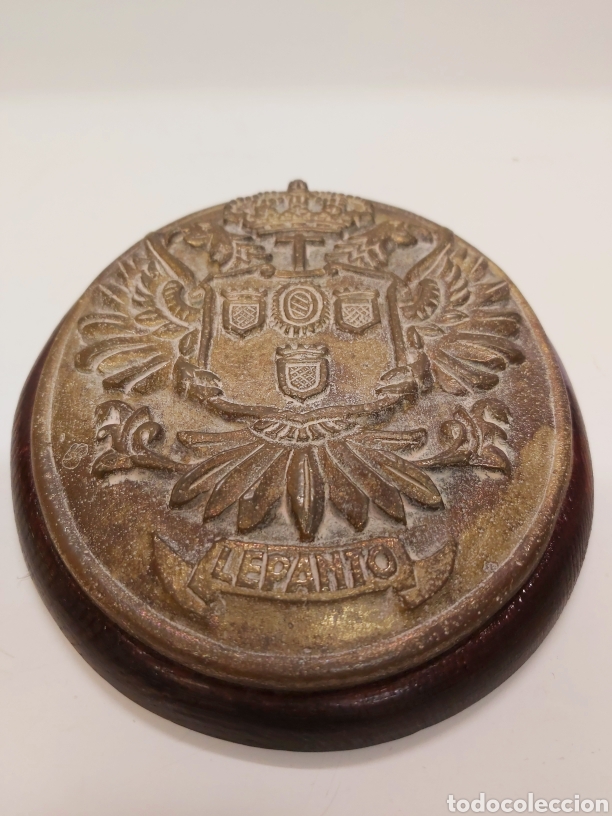 Coleccionismo: Metopa bronce LEPANTO - Foto 2