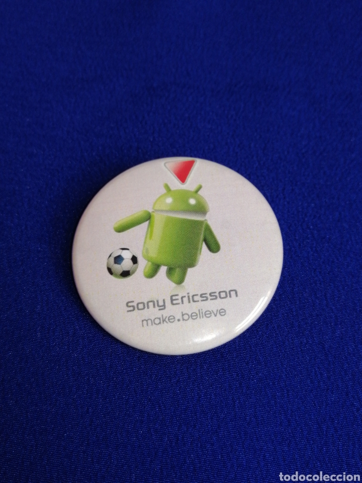 Coleccionismo: CHAPA SONY ERICSSON ANDROID DIFICIL DE CONSEGUIR - Foto 1