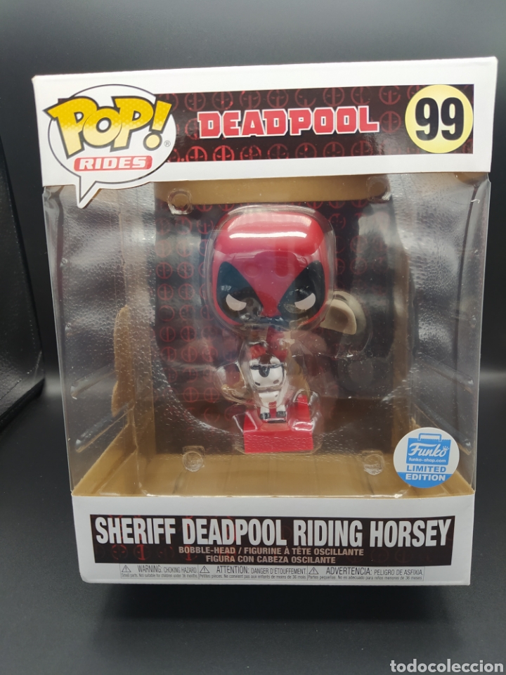 Coleccionismo: FUNKO POP SHERIFF DEADPOOL RIDING HORSEY