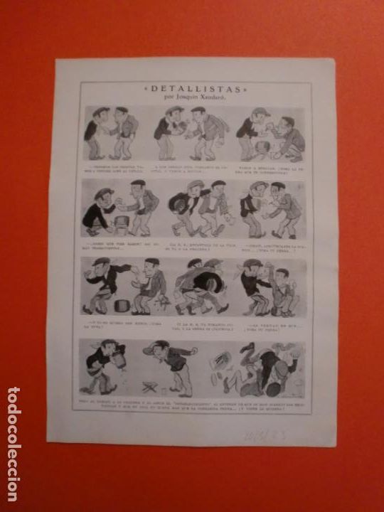 Collezionismo: DETALLISTAS POR JOAQUIM XAUDAR&Oacute; - DE LIL&Iacute; A LOL&Oacute; - 20/5/1923