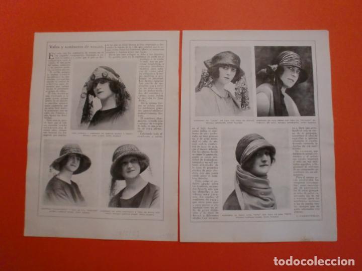 Collezionismo: VELOS Y SOMBREROS DE VERANO - HIPOFOSFITOS SALUD - 20/5/1923