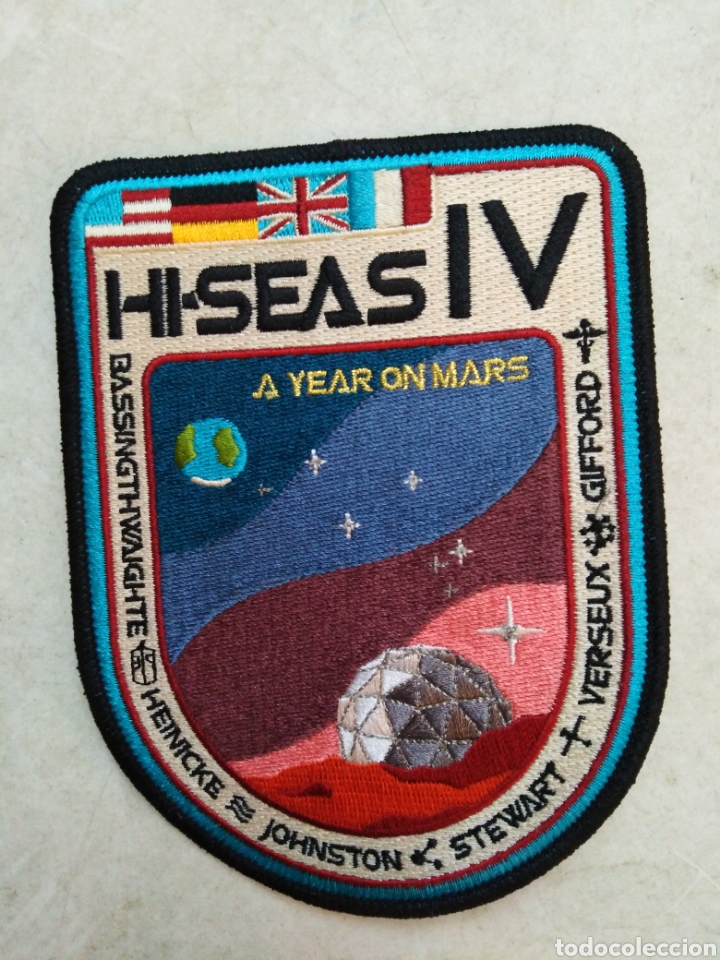 Coleccionismo: Parche muy raro HI-SEAS IV ( 13.50 cm X 10 cm )