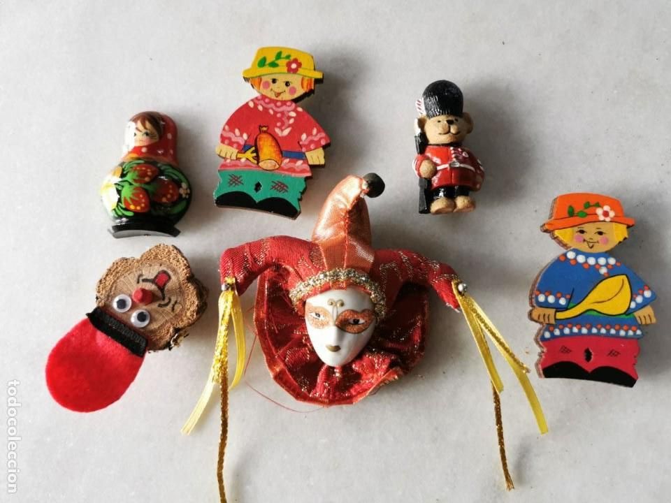 Collezionismo: 6 IMANES DE NEVERA