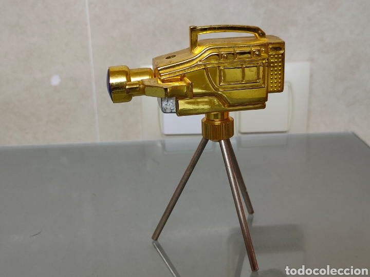 Coleccionismo: ANTIGUO ENCENDEDOR CAMARA DE CINE CON TR&Iacute;PODE FUNCIONANDO - Foto 1
