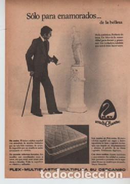 Coleccionismo: ANUNCIO PUBLICIDAD COLCHON FLEX - Foto 1