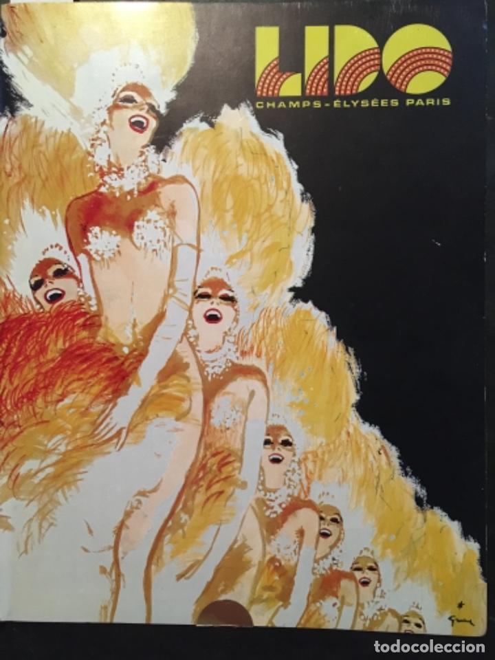 Coleccionismo: PROGRAMA LIDO CHAMPS ELYSEES PARIS, 1972