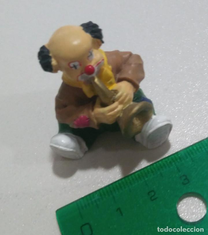 Coleccionismo: payaso resina musico antiguo mu&ntilde;eco figura clown figurita trompeta payasete