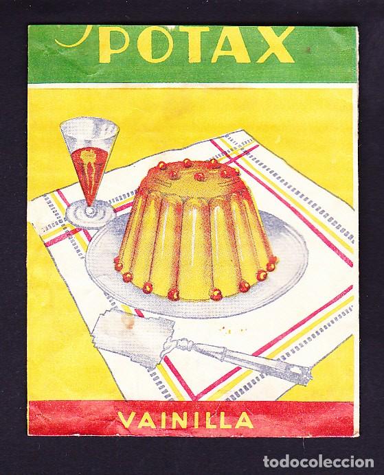 Coleccionismo: envoltorio flan potax - Foto 1