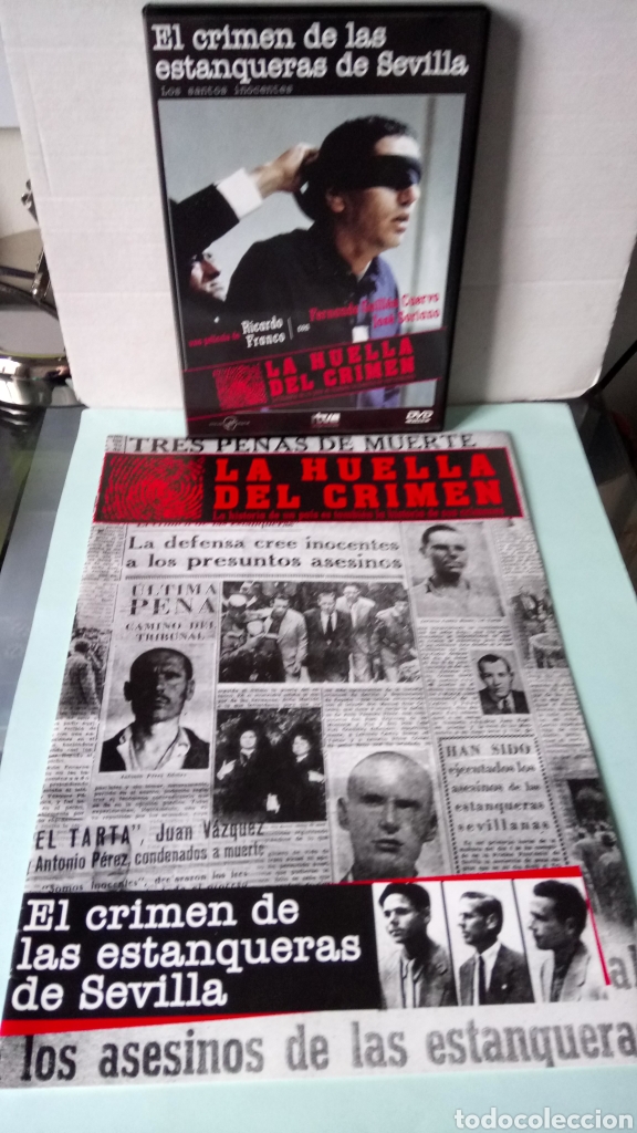 Collecting: LOTE LA HUELLA DEL CRIMEN. EL CRIMEN DE LAS ESTANQUERAS DE SEVILLA. ED. C&Iacute;RCULO DIGITAL. A&Ntilde;O 2003.