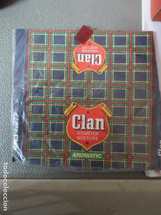 Coleccionismo: bolsa tabaco para pipa clan. vacio - Foto 1