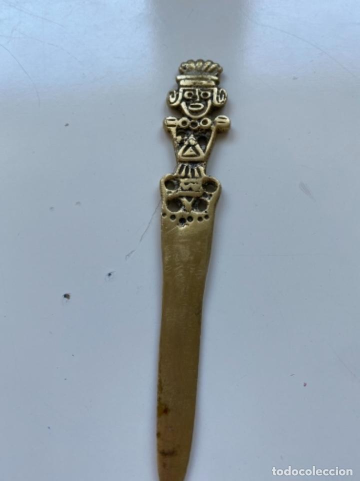 Coleccionismo: Abrecartas de azteca