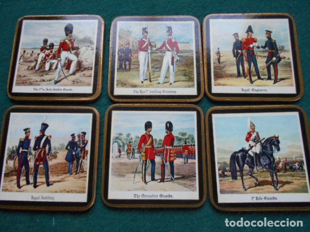 Coleccionismo: POSAVASOS MILITARES INGLESES