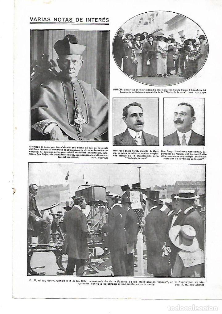 Collezionismo: A&Ntilde;O 1913 EXPOSICION MAQUINARIA AGRICOLA EL REY CON SR OTTO FABRICA MOTO ARADOS STOCK MULTICULTOR