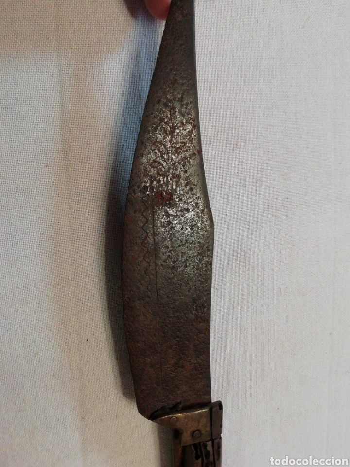 Coleccionismo: Cuchillo de la bota, catal&aacute;n siglo XVIII - Foto 3