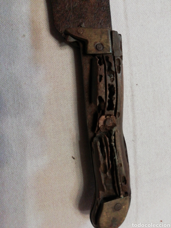 Coleccionismo: Cuchillo de la bota, catal&aacute;n siglo XVIII - Foto 6