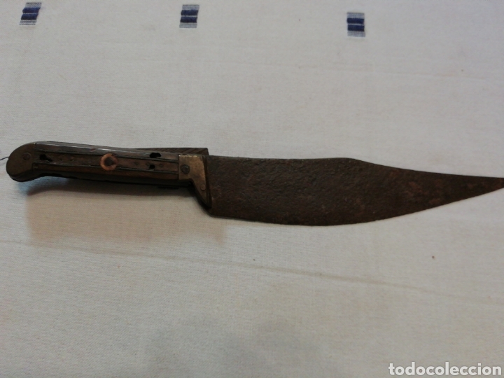 Coleccionismo: Cuchillo de la bota, catal&aacute;n siglo XVIII - Foto 1
