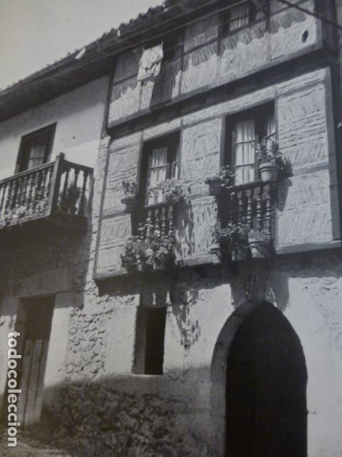 Collectionnisme: SANTILLANA DEL MAR CANTABRIA ANTIGUA LAMINA
