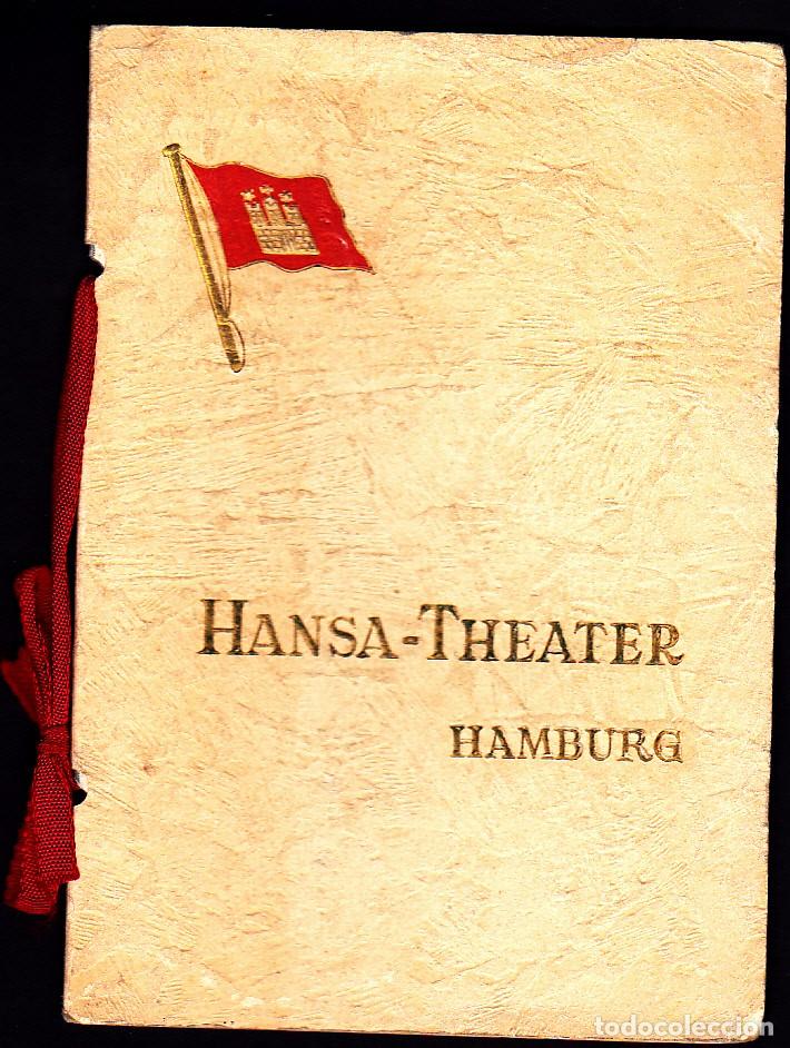 Coleccionismo: PROGRAMA CIRCO HANSA.THEATER DE HAMBURG - Foto 1
