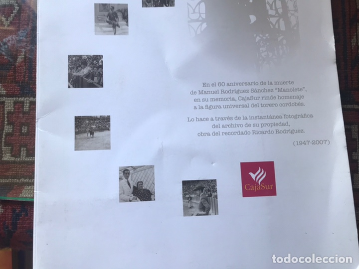 Coleccionismo: En el 60 aniversario de la muerte de Manolete. Seis fotos de Ricardo Rodr&iacute;guez