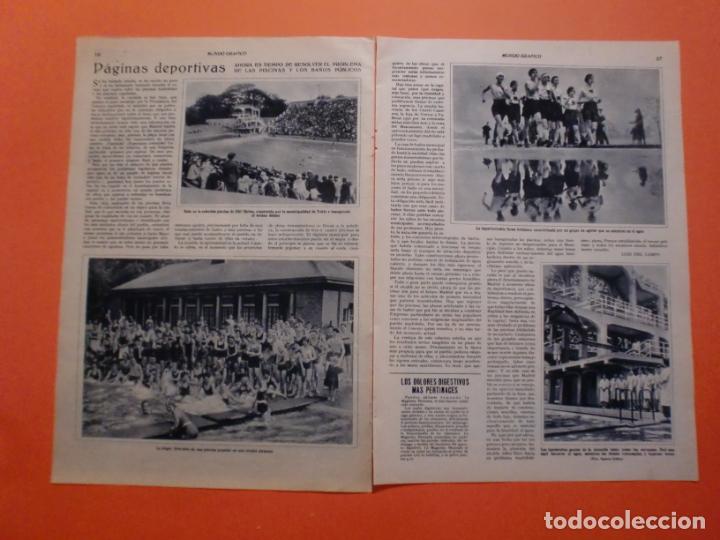 Coleccionismo: PISCINAS Y BA&Ntilde;OS PUBLICOS DEL MUNDO - SESIONES DE BOXEO DEL CINTURON DE MADRID - 30/9/1931