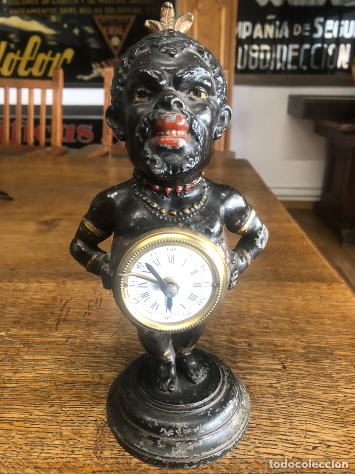 Coleccionismo: Reloj decoraci&oacute;n antiguo - Foto 1