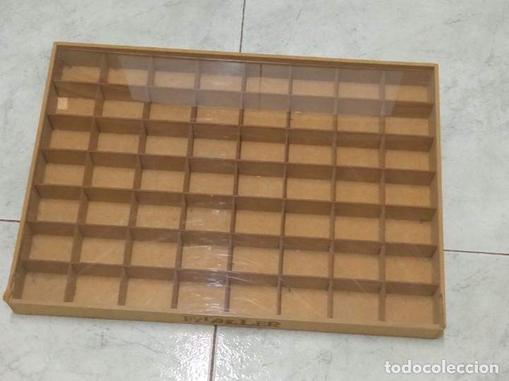 Coleccionismo: Cajon compartimentos con tapa metacrilato - Foto 4