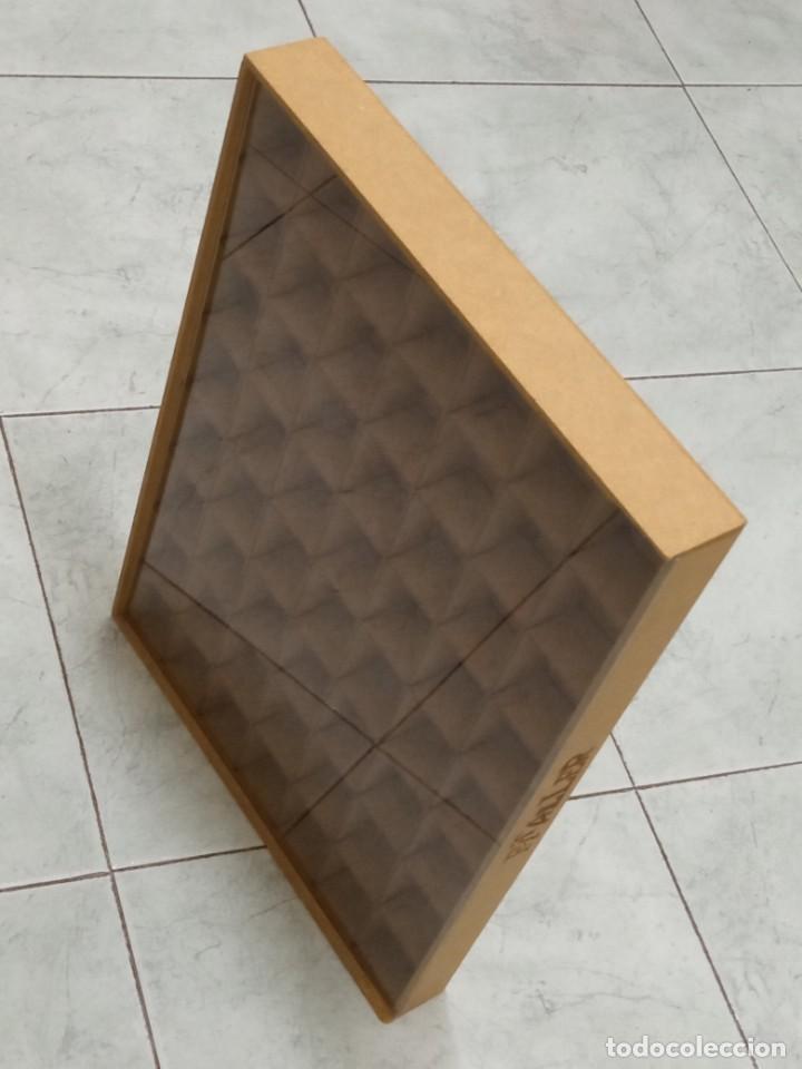 Coleccionismo: Cajon compartimentos con tapa metacrilato - Foto 9