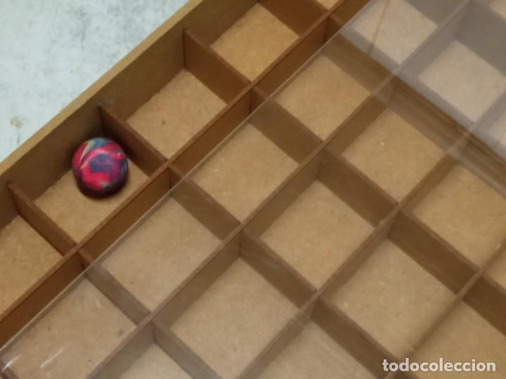 Coleccionismo: Cajon compartimentos con tapa metacrilato - Foto 10