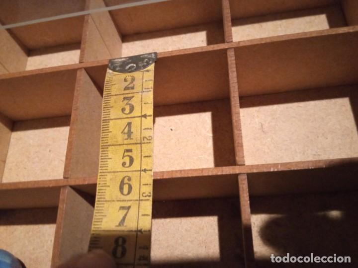 Coleccionismo: Cajon compartimentos con tapa metacrilato - Foto 13