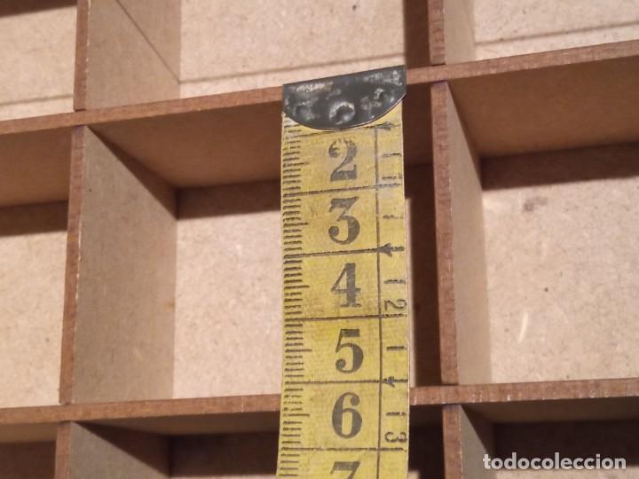 Coleccionismo: Cajon compartimentos con tapa metacrilato - Foto 15