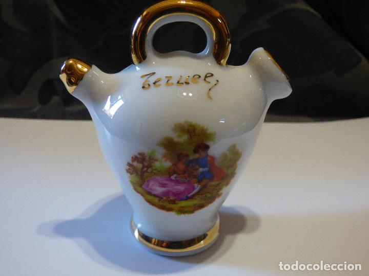 Coleccionismo: Botijo porcelana,Teruel. - Foto 1