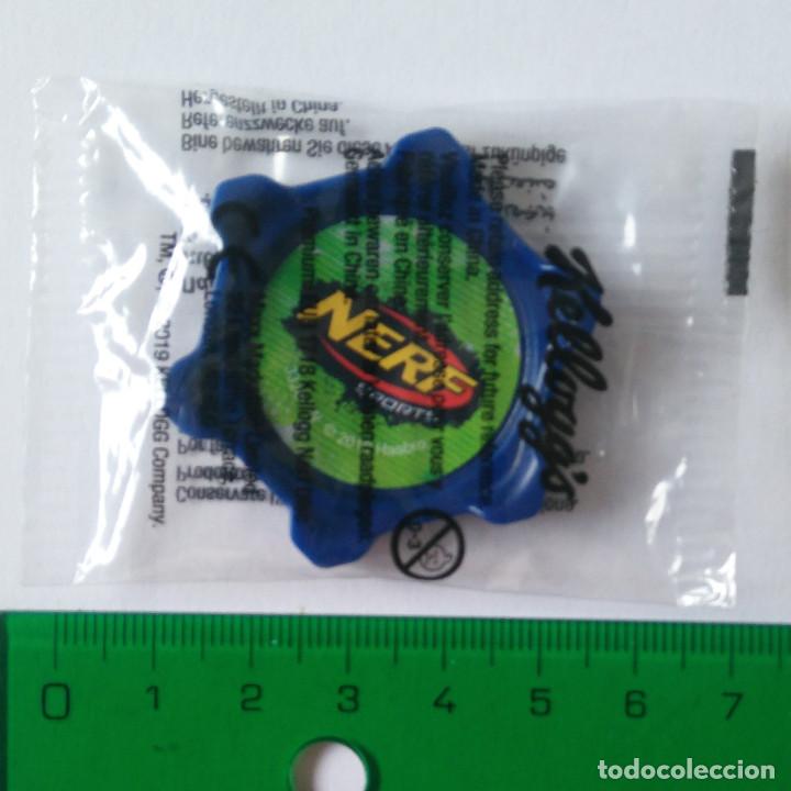 Coleccionismo: Nerf Kelloggs 2019 disco Kellogg kellog pROMOCIONAL precintado Hasbro disc azul