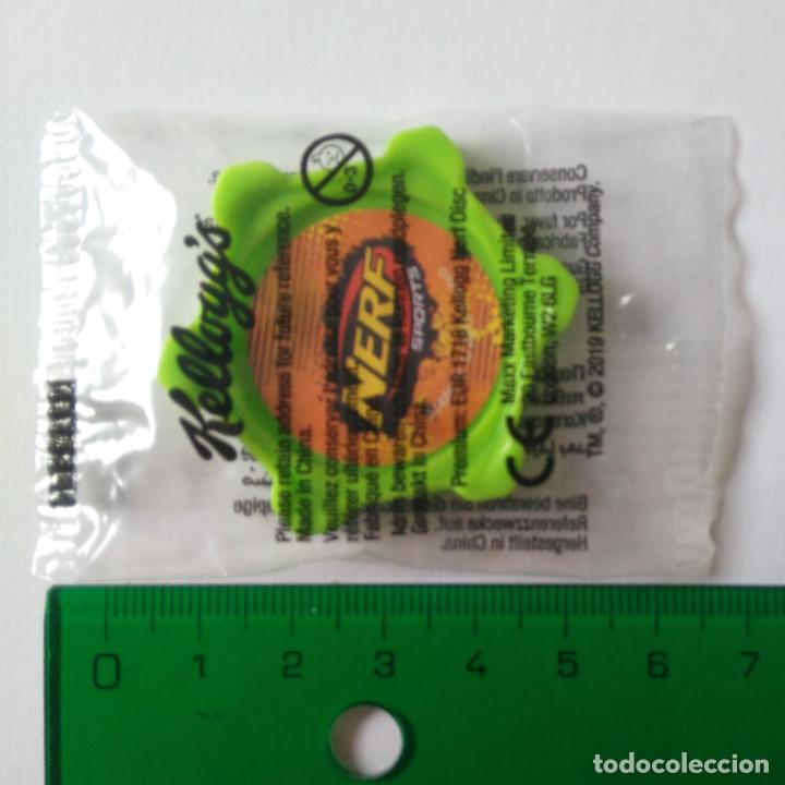 Coleccionismo: Nerf Kelloggs 2019 disco Kellogg kellog pROMOCIONAL precintado Hasbro disc verde