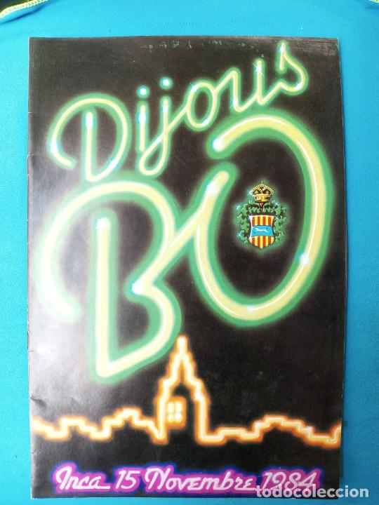 Coleccionismo: Dijous Bo - Inca 1984 - Foto 1
