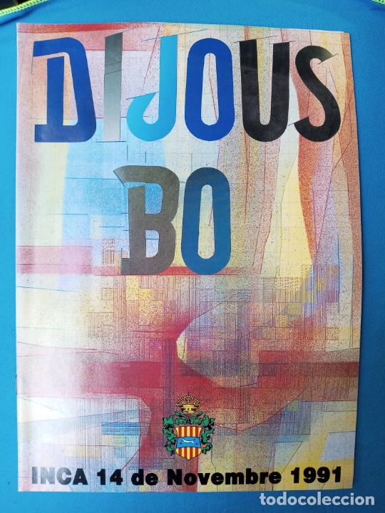 Coleccionismo: Dijous Bo - Inca 1991 - Foto 1
