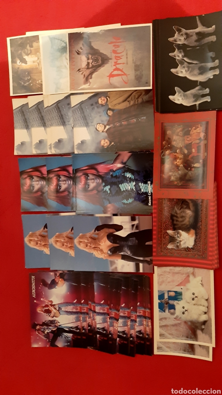 Coleccionismo: LOTE POSTALES A&Ntilde;OS 90 - Foto 2
