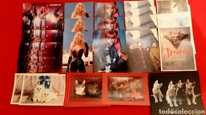 Coleccionismo: LOTE POSTALES A&Ntilde;OS 90 - Foto 1
