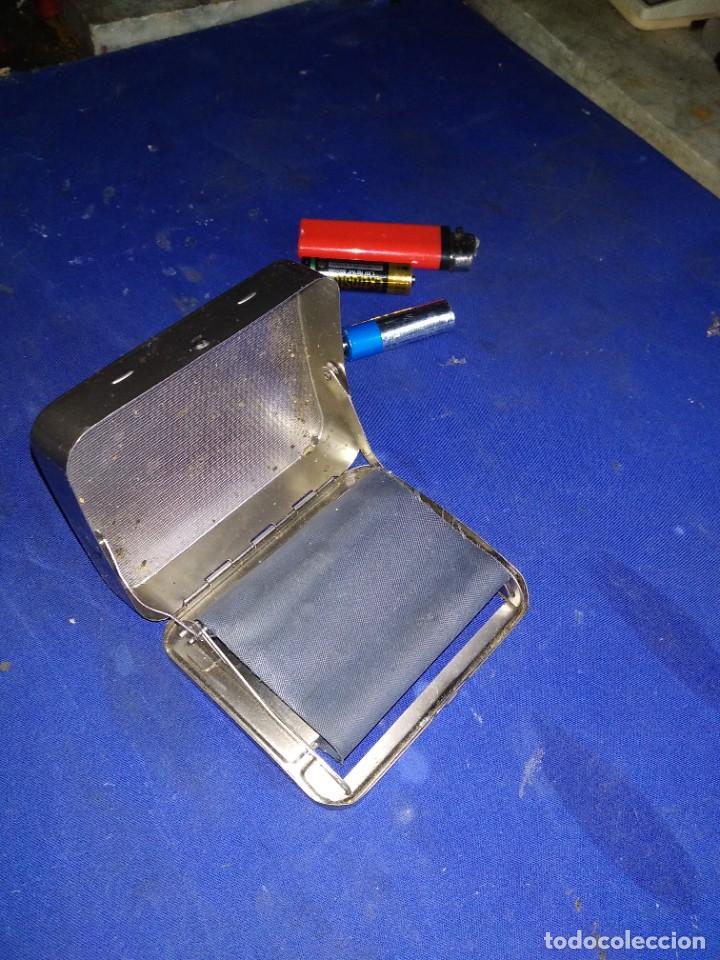 Coleccionismo: maquina de chapa de hacer tabaco - Foto 3