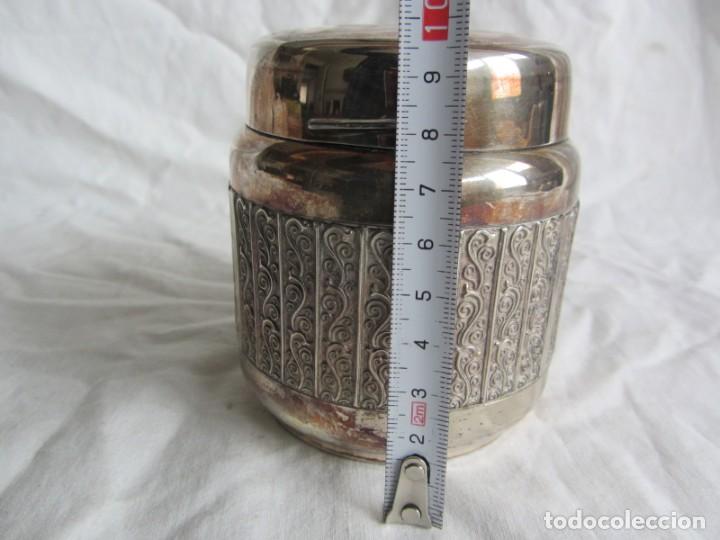 Coleccionismo: Pitillera de alpaca para cigarrillos - Foto 10