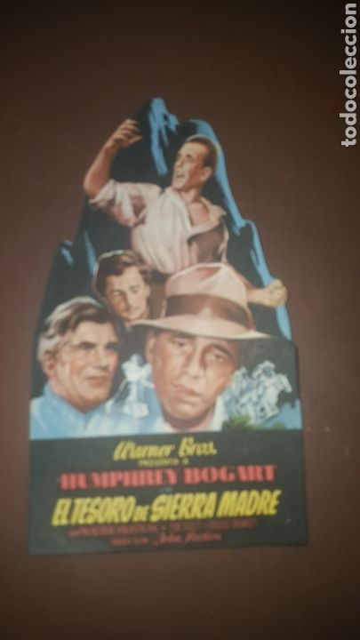 Coleccionismo: PROGRAMA DE MANO EL TESORO DE SIERRA MADRE (1948) - HUMPHREY BOGART