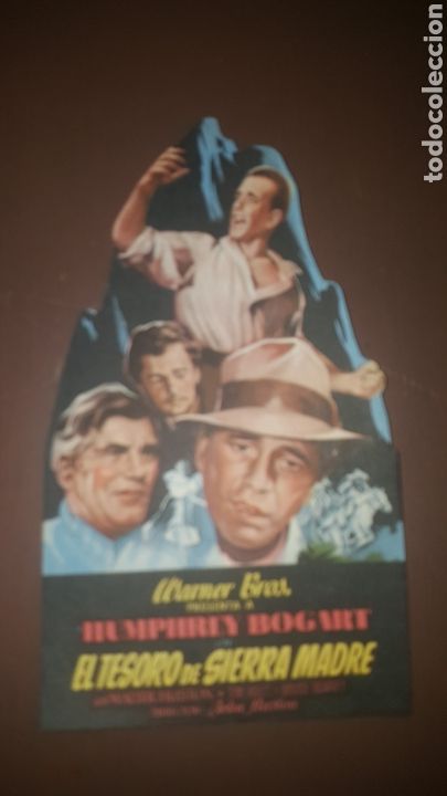Coleccionismo: PROGRAMA DE MANO EL TESORO DE SIERRA MADRE (1948) - HUMPHREY BOGART
