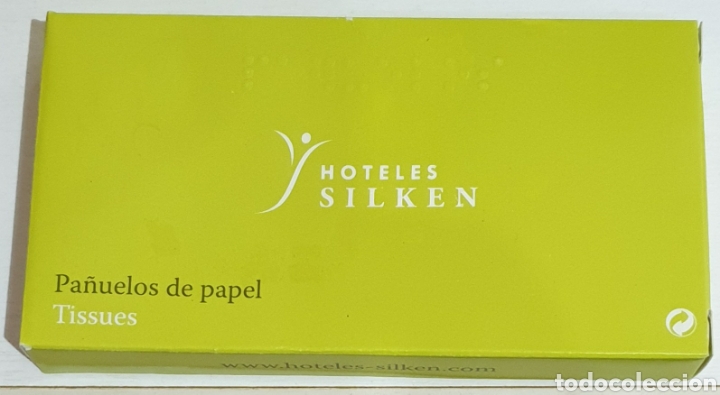 Coleccionismo: CAJA PA&Ntilde;UELOS HOTELES SILKEN - Foto 1