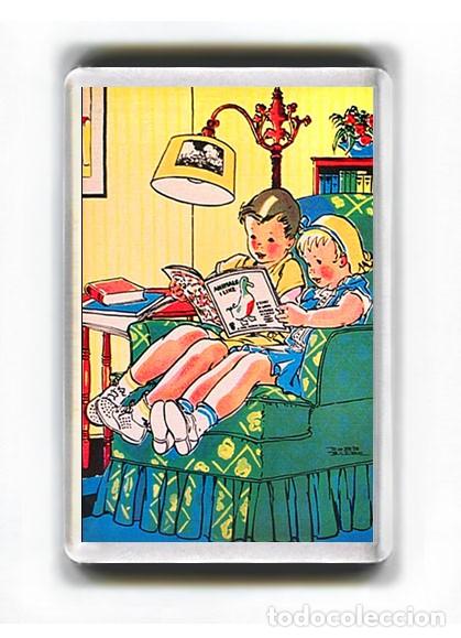 Collezionismo: IMAN ACRILICO NEVERA - NI&Ntilde;OS VINTAGE