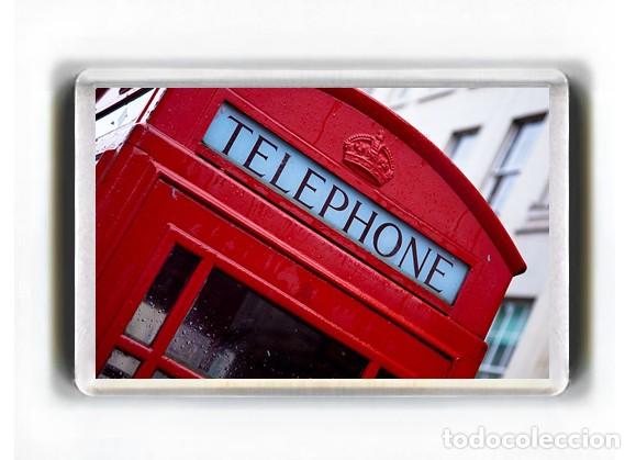 Coleccionismo: IMAN ACRILICO NEVERA - CABINA TELEFONICA LONDRES