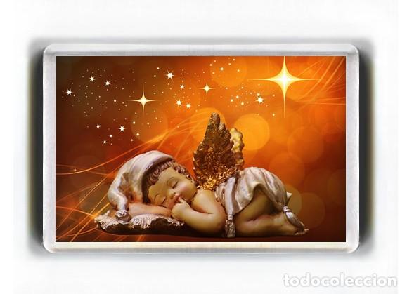 Coleccionismo: IMAN ACRILICO NEVERA - NAVIDAD ANGEL