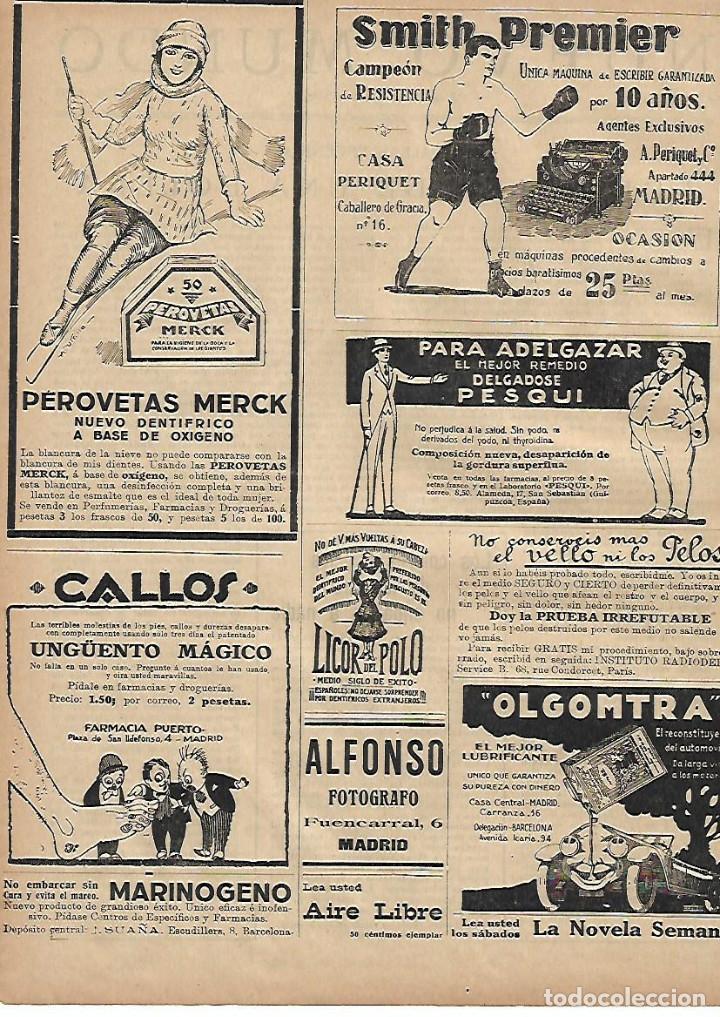 Collectionnisme: A&Ntilde;O 1924 RECORTE PRENSA PUBLICIDAD PEROVETAS MERCK DENTIFRICO A BASE DE OXIGENO