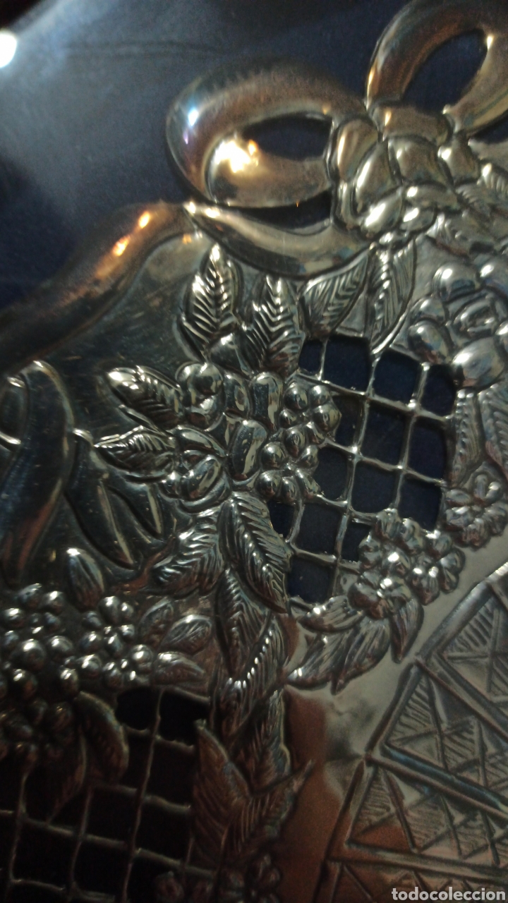Coleccionismo: Abanico de plata - Foto 6
