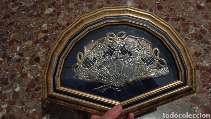 Coleccionismo: Abanico de plata - Foto 1
