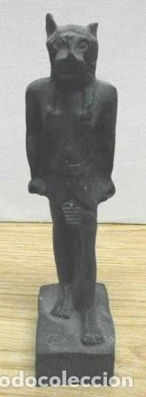 Coleccionismo: FIGURA DEL ANTIGUO EGIPTO EN RECINA, DE LA COLECCION EGIPTOMANIA. EGIP-14.